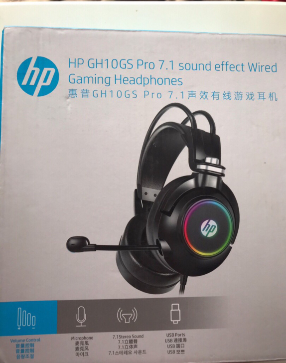 【顺丰包邮】惠普HP gh10头戴式电脑游...