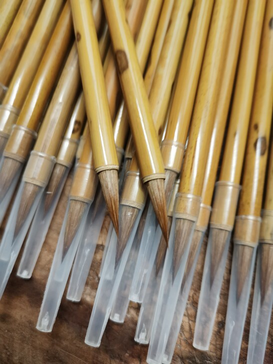 狼毫小楷蝇头小楷瘦金体抄经书画勾线小楷毛笔