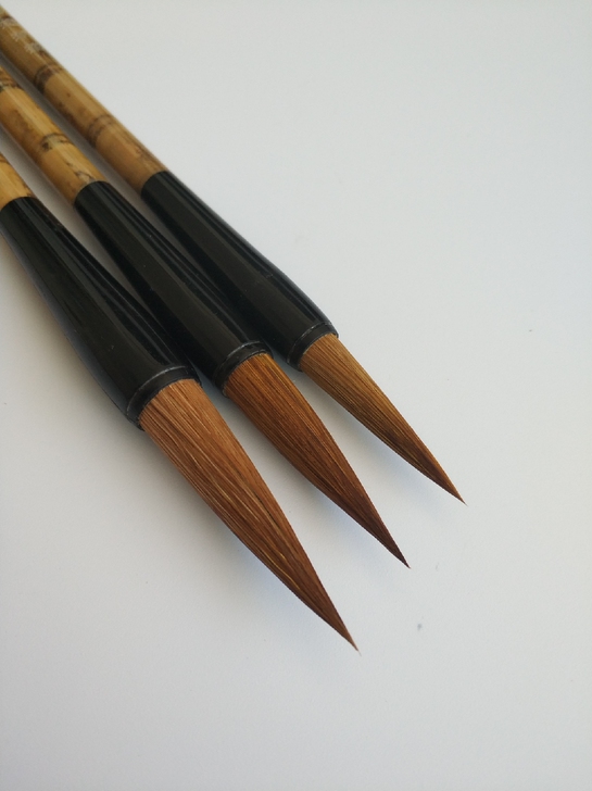 狼毫毛笔大中小号最后一套库存清理19元一套...