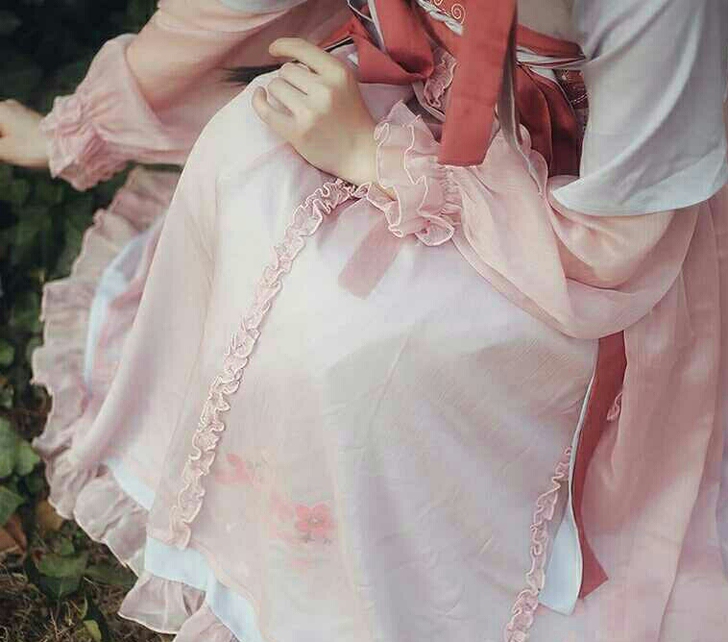 池夏汉服，没穿过几次，很漂亮软妹的裙子，很...