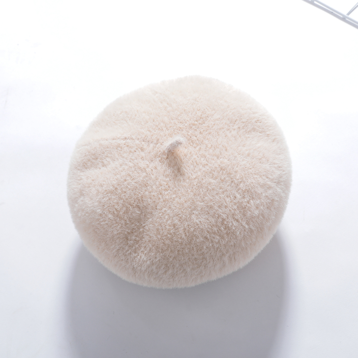 祖艾 定制【呆萌馒头帽】超级可爱萌萌哒毛绒帽