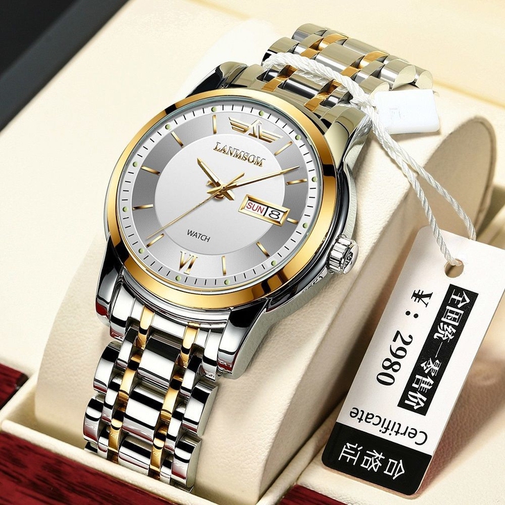 【清仓处理】全新全自动机械表大表盘夜光男士...