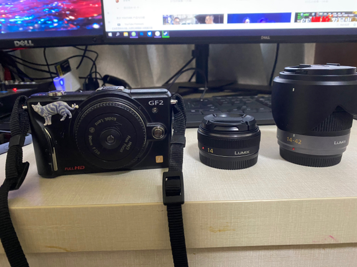 松下gf2套机一机三镜