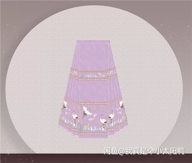 逍凌原创【嘻鹤鹤】明制汉服对襟方领补子梯形...