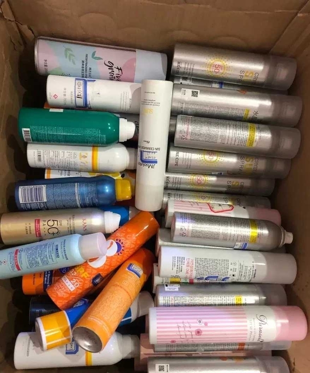 35元三瓶玥之秘JM艾佳丝雅漾安耐晒娜丽丝...