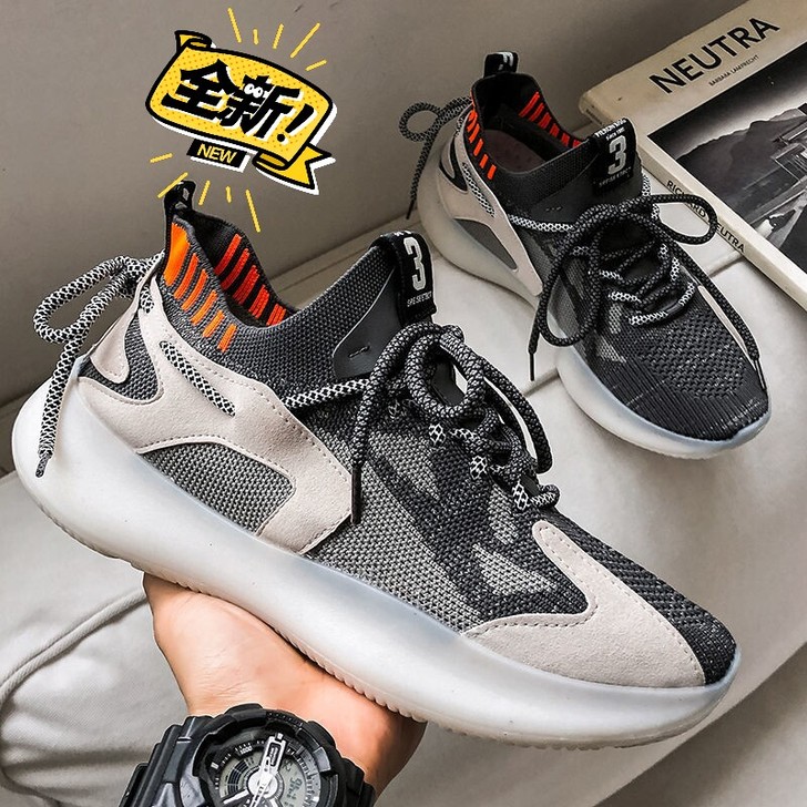 仓库到期处理，减震男士运动跑步鞋