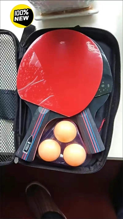 【赔钱转让】五星乒乓球拍，全新未拆封的，亲...