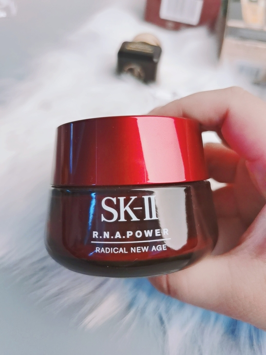 skii大红瓶面霜，容量还有三分之一，天太...