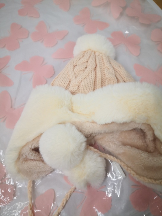 毛绒帽 女 全新