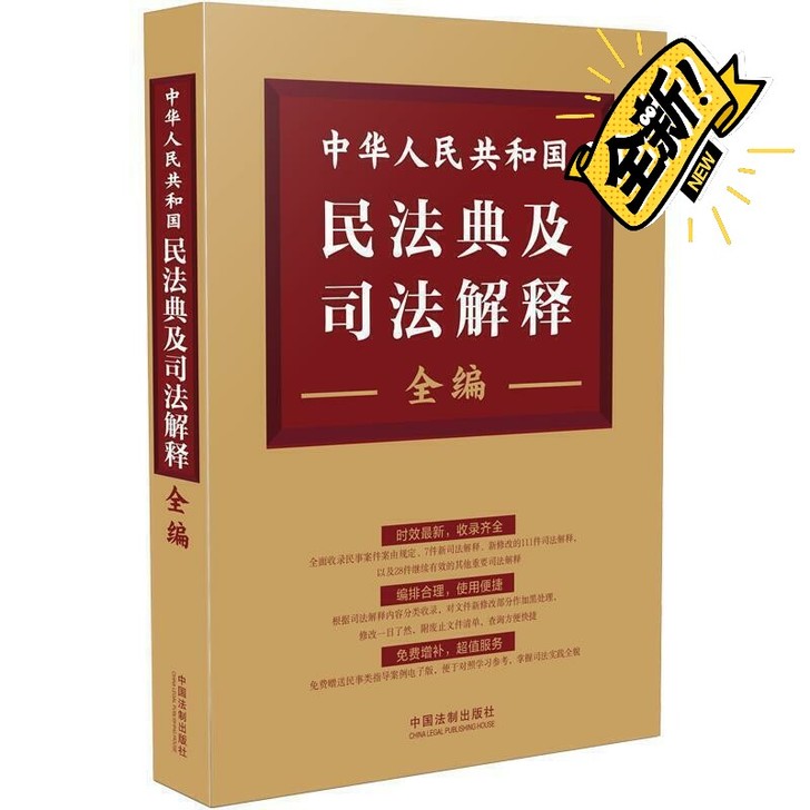 民法典及司法解释全编2021年全新大字版理...
