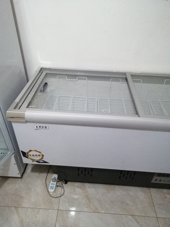 五洲白雪卧式冰柜冷柜商用家用冷冻保鲜鹤洋电...