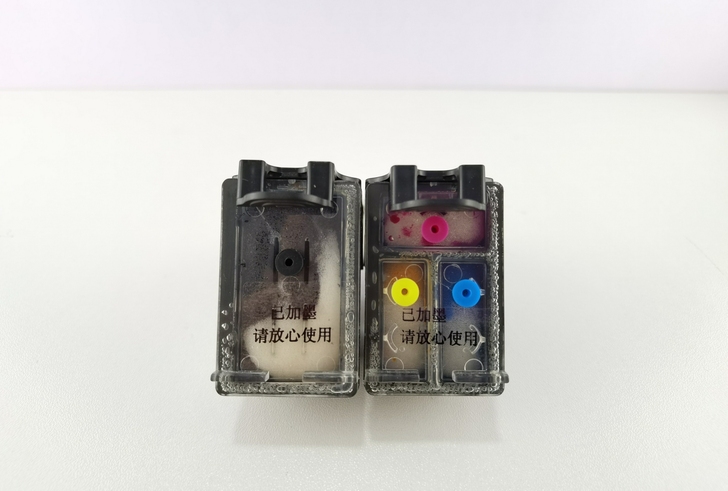 惠普原装HP123拆机墨盒，可以启动打印机...