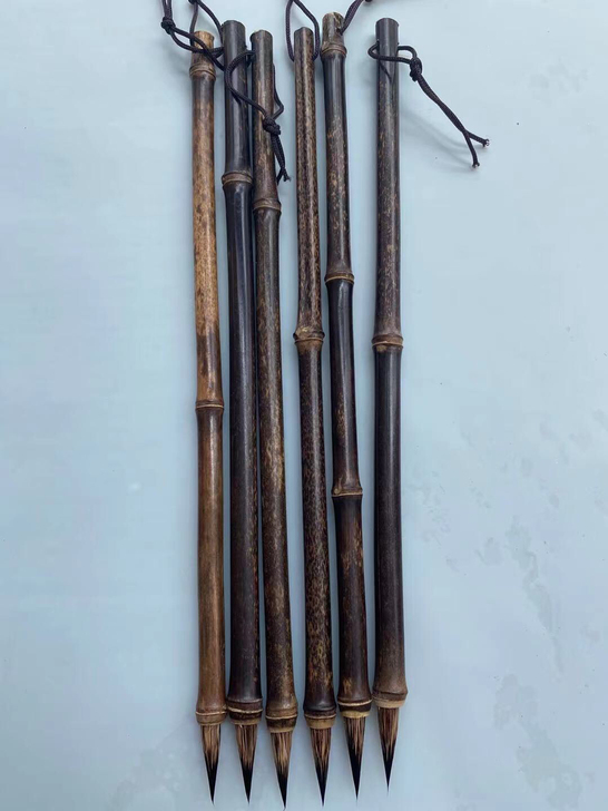 低价处理全新紫豪小楷毛笔 抄经小楷黑竹毛笔