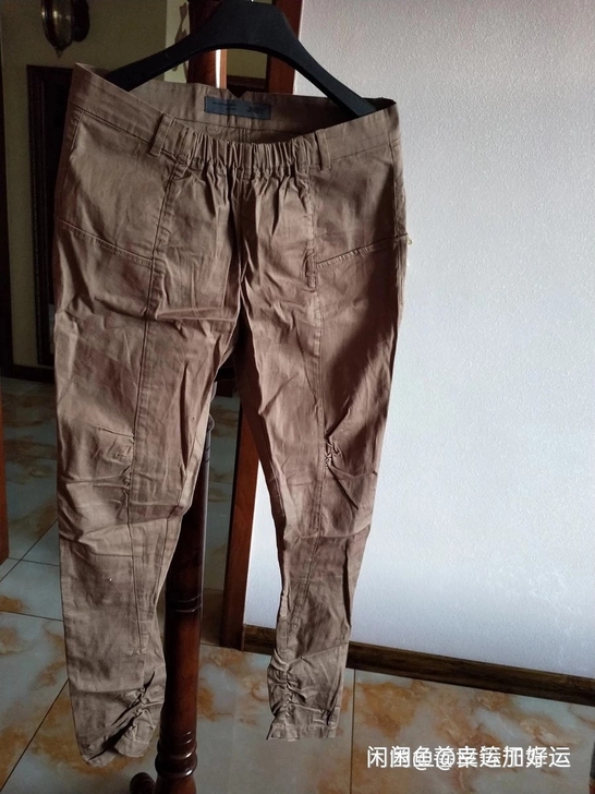 江南布衣全新裤子，很有设计的裤子，松紧腰，...