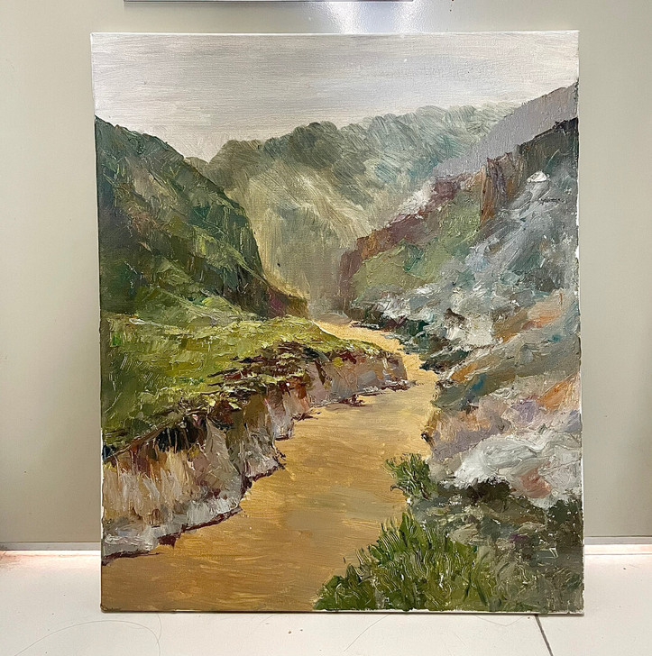 本人油画作品50*60cm