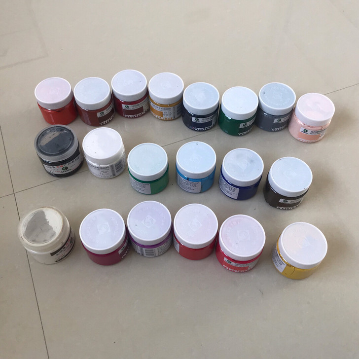 马利水粉颜料套装100ml *20罐
