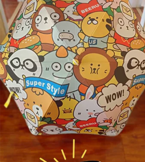 儿童晴雨伞两用可爱小孩男女童小学生宝宝卡通...