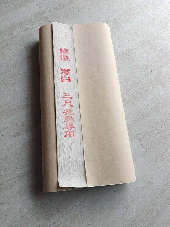 捡漏来58元包邮到家 三尺花鸟专用宣纸1...