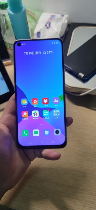 realme q2pro，手机换过外屏，导...