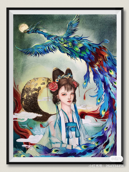 水彩画原创作品出售，8开，可直接拍，售后不...