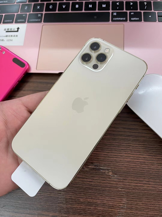 全新iPhone12pro256g金色黑解...