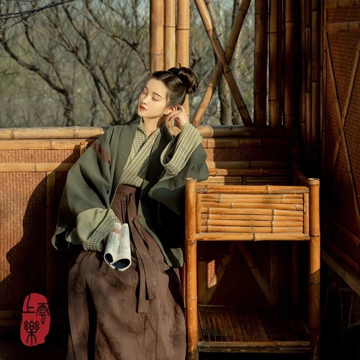 上雲樂 尘露 晋制汉服男女，出六破裙M码，...