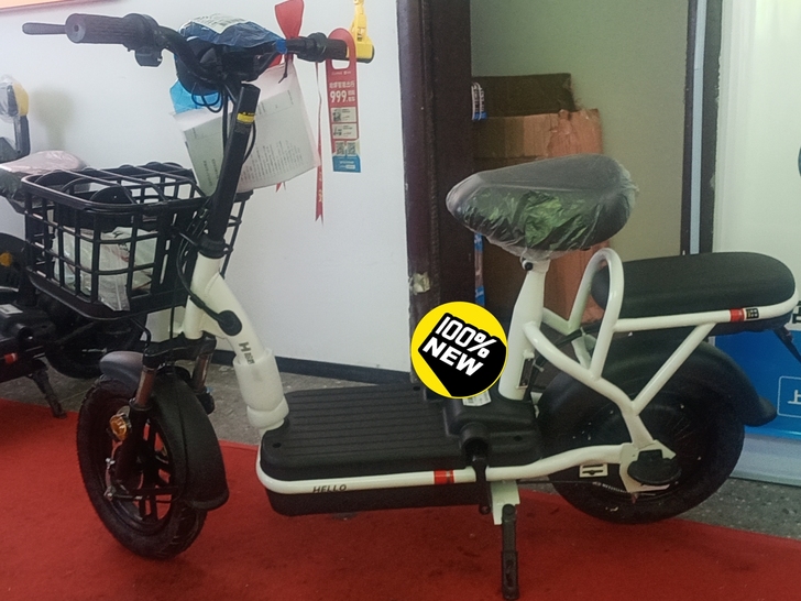 哈啰电动车H16，简约滑板车，澎湃动力，骑...