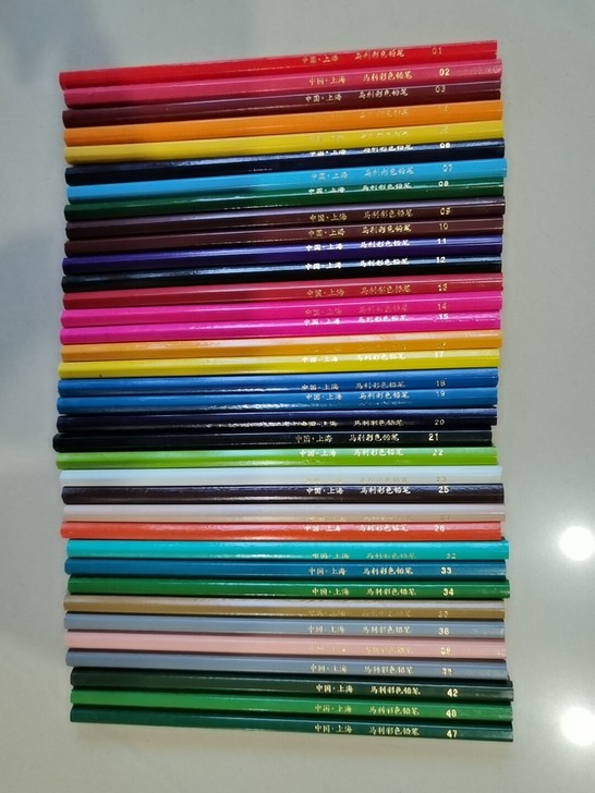 马利油性彩铅36色