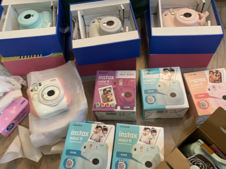 mini9到货 富士拍立得mini9