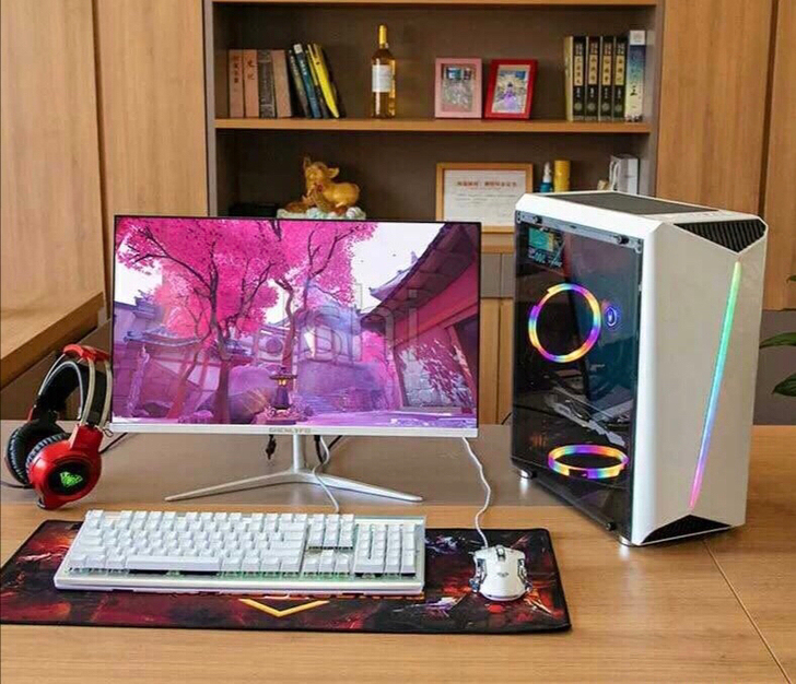 台式电脑主机整套高配电竞直播DIY吃鸡LO...