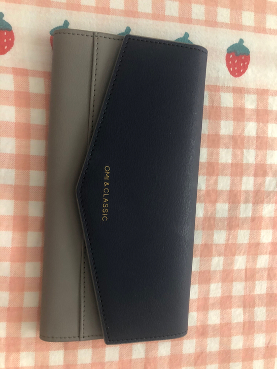 OMI 欧米头层牛皮钱包，购于沈阳大悦城欧...