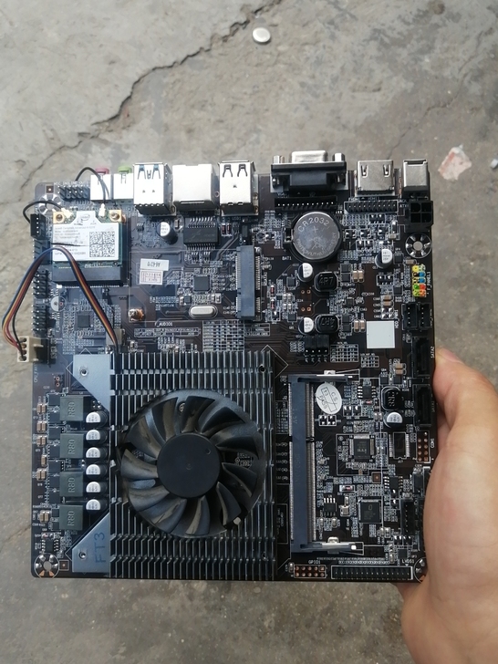 22寸一体机主板，  cpu a6 631...