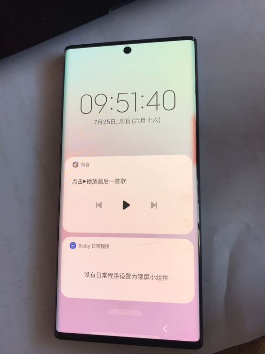 三星note 10+,12+256,盒子包...