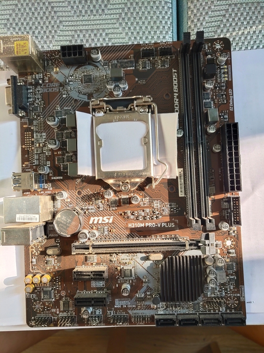 微星h310m pro-v plus主板，...