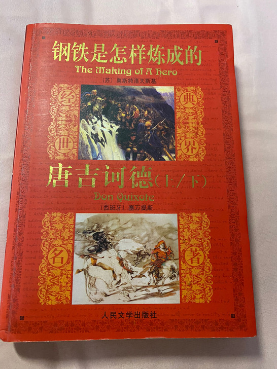 钢铁是怎样练成的堂吉诃德（上/下）世界名著...