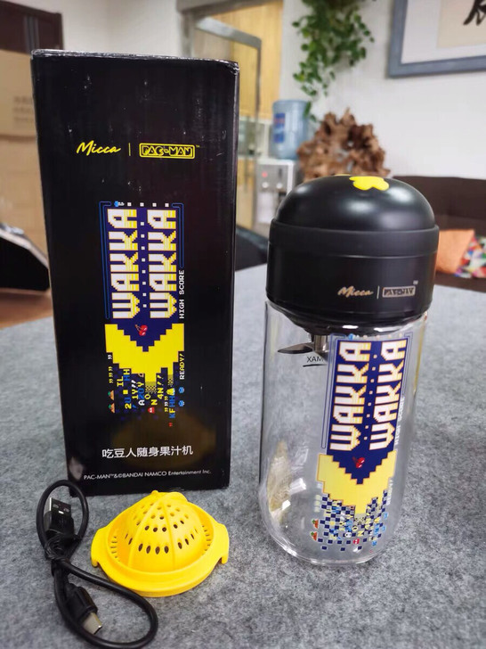 美的榨汁机小型便携式家用榨汁杯多功能果汁学...