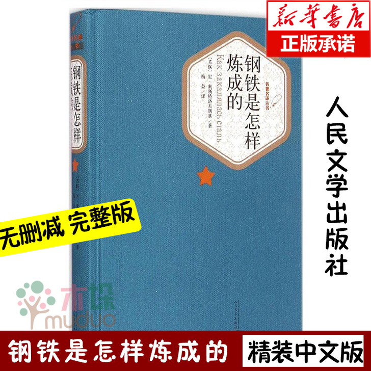 钢铁是怎样炼成的(精)/名 译丛书 原版原...