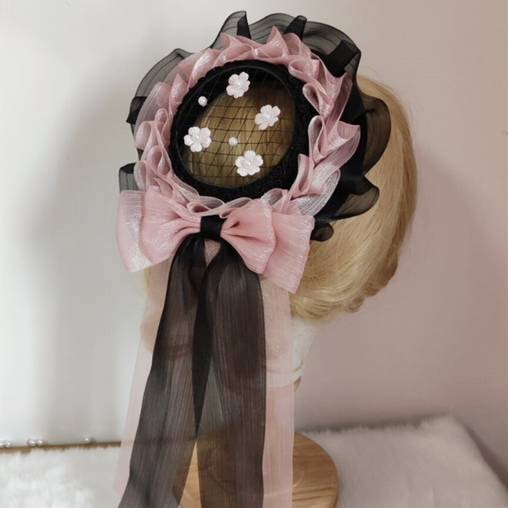 【全新包邮】49.9元洛丽塔礼帽送发带！！...