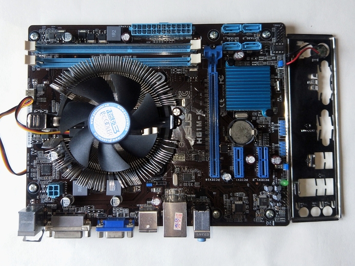 华硕 H61M-K 主板+CPU+金泰克内...