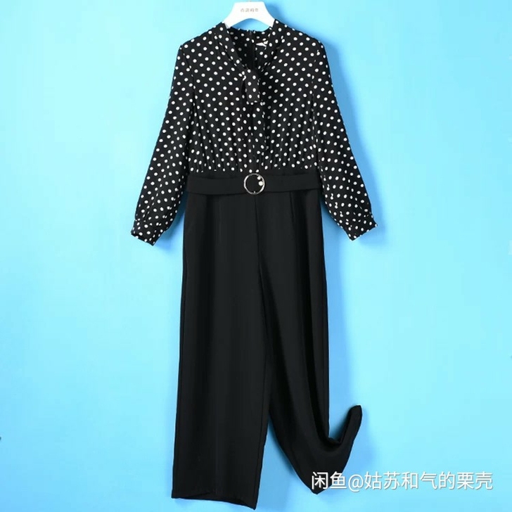 连体裤款式，穿上很有气场，尺寸2XL