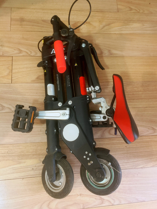 abike折叠自行车，九新，买来用了几次不...