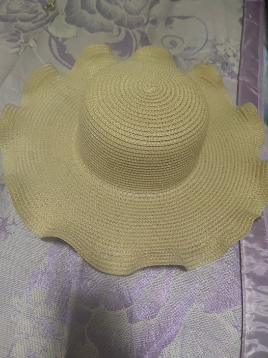 草帽，只带过俩次，出去游玩的必备，便宜卖了