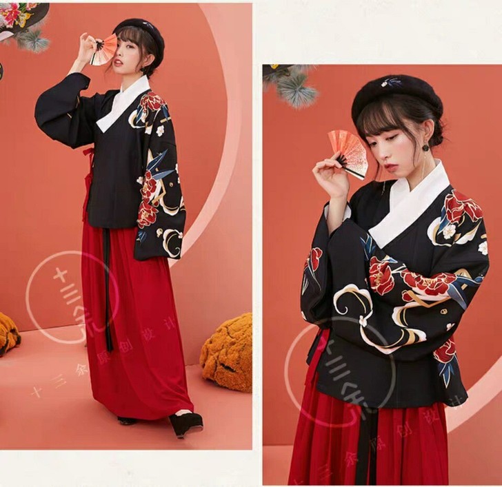 【汉服】十三余，东风一梦。裙子M码，仅室内...
