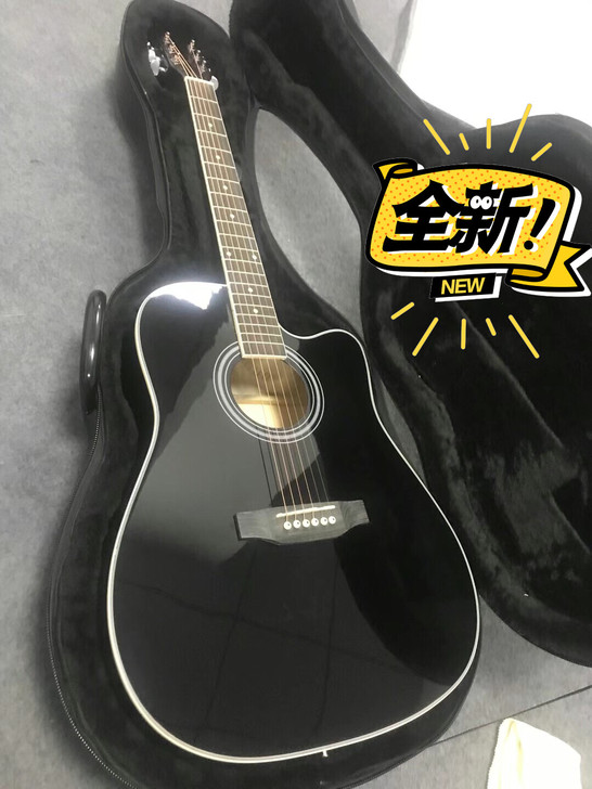 厂家直销!特价清仓全新实木单板吉他初学进阶...