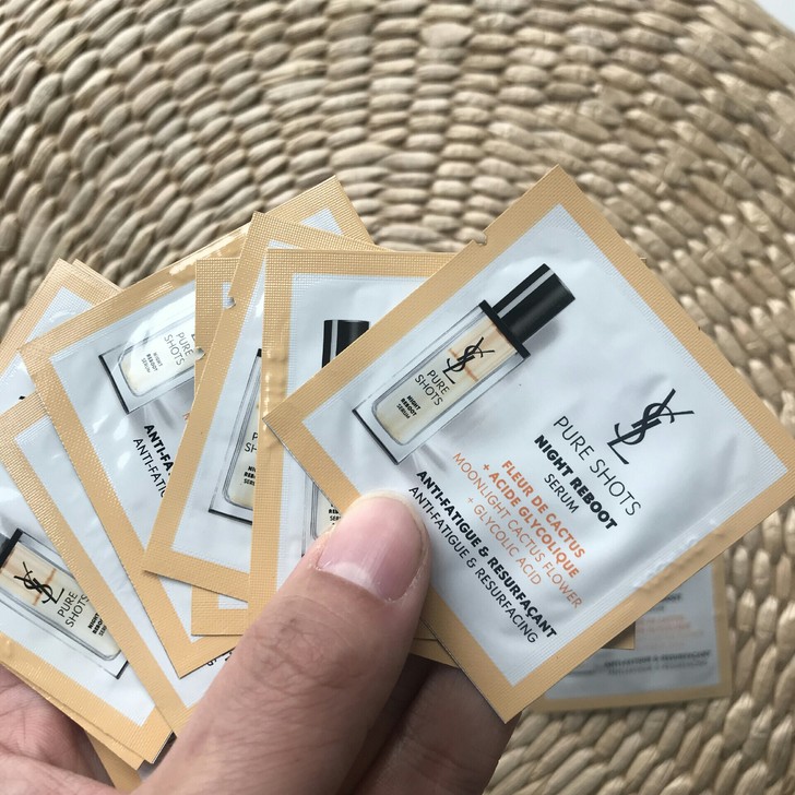 30片包邮 YSL圣罗兰悦享青春夜间焕肤精...
