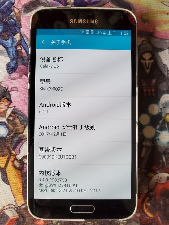 三星Galaxy S5，型号SM-G900...