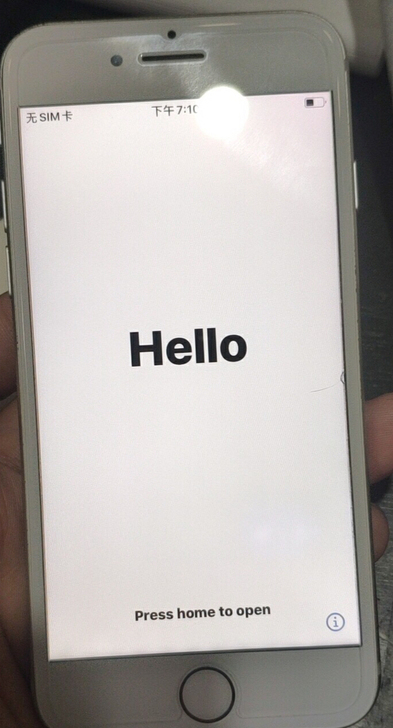 自己用的苹果7美版iphone7银色128...