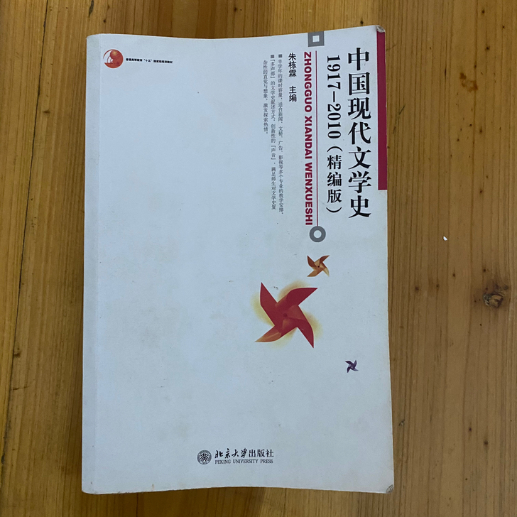 中国现代文学史 朱栋霖