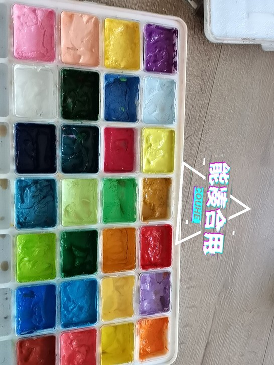 状元水粉颜料  42色