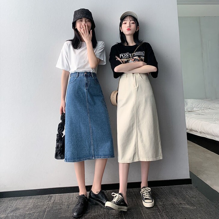 【实物拍摄】半身牛子裙
